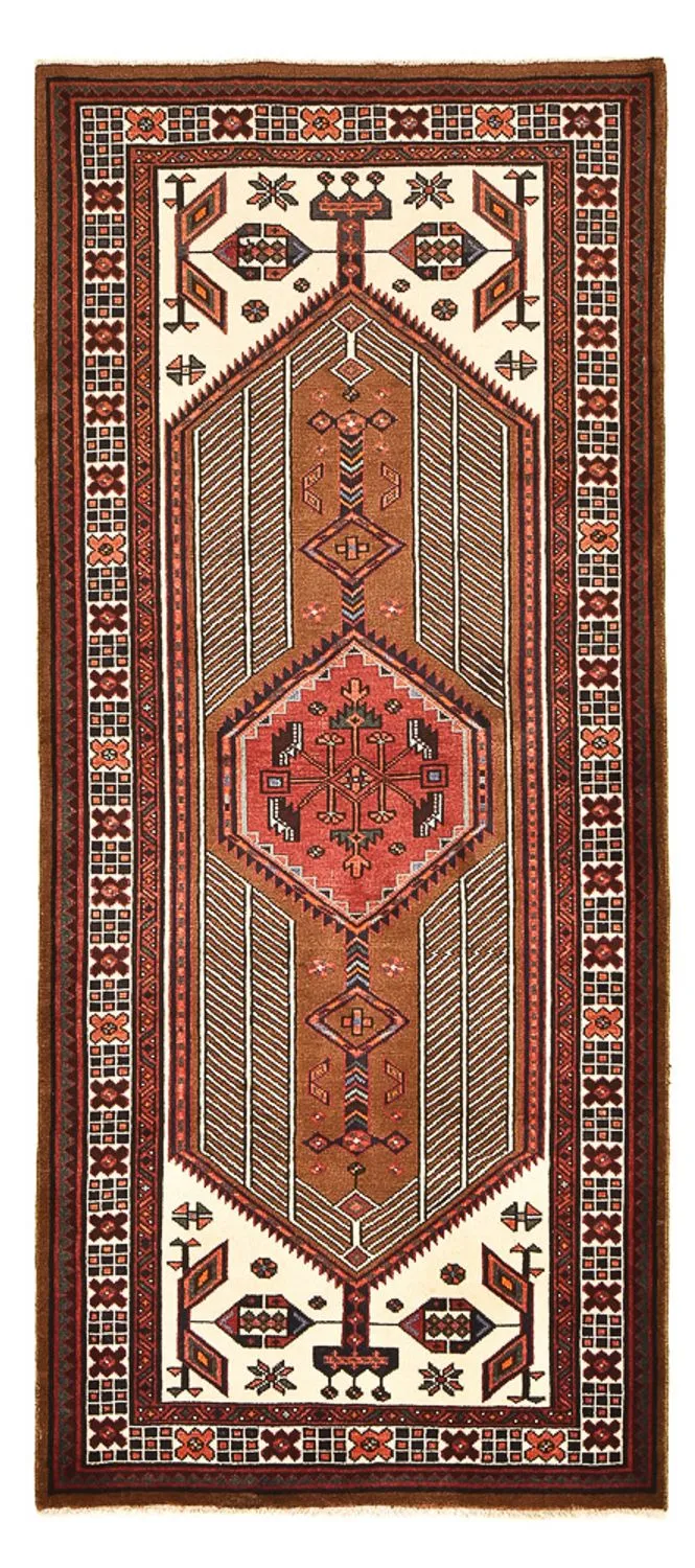 Läufer Perser - Nomadic - 100 x 222 cm - mehrfarbig