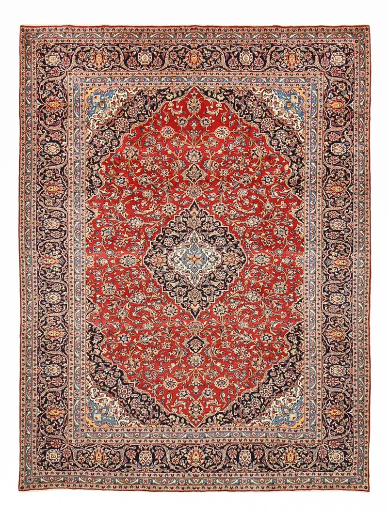 Perserteppich - Keshan - 290 x 392 cm - rot
