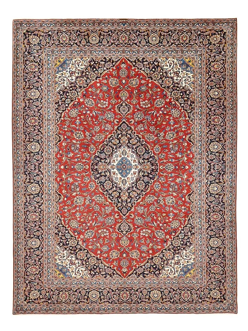 Perserteppich - Keshan - 305 x 405 cm - rot