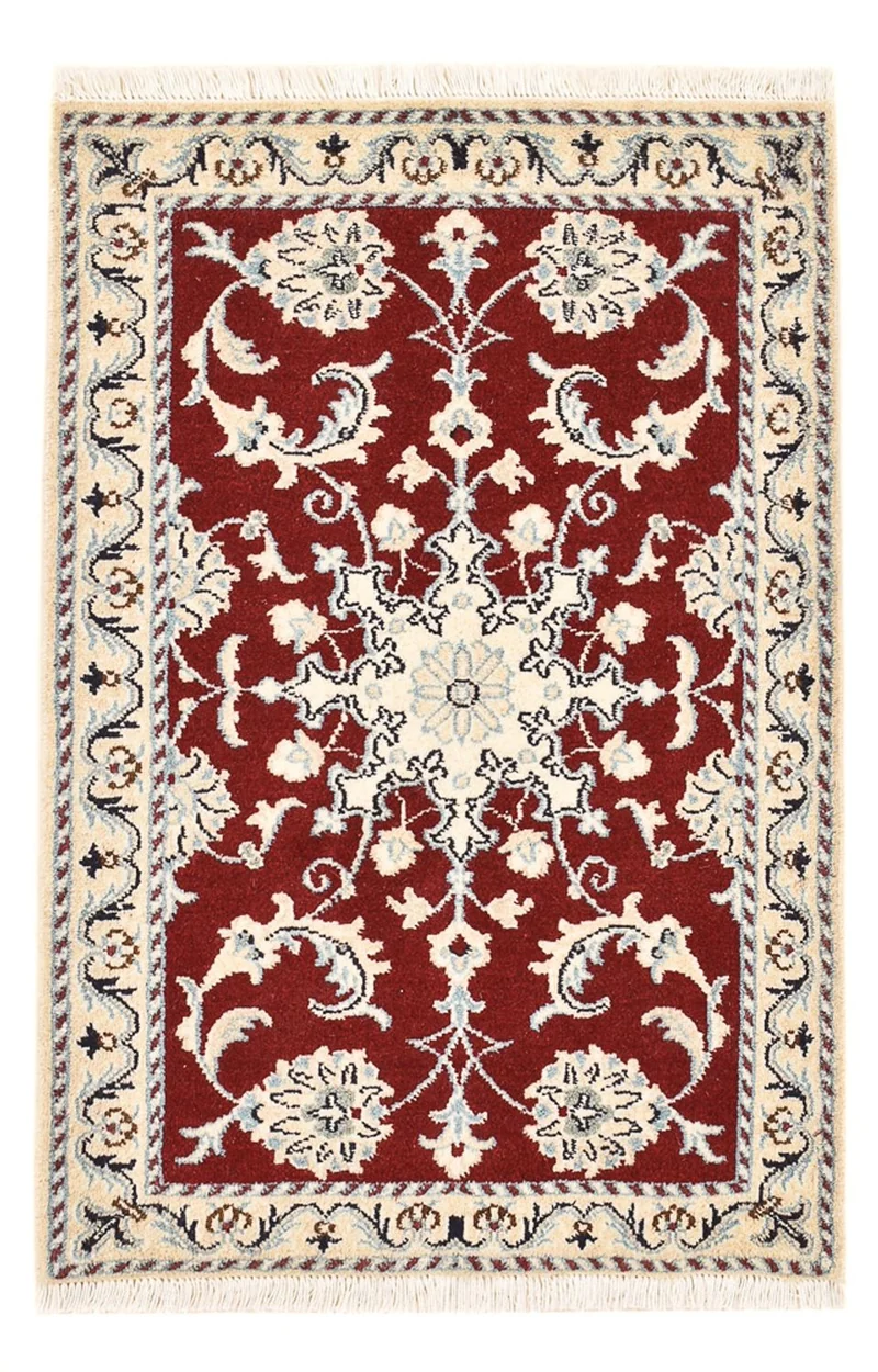 Perserteppich - Nain - 60 x 95 cm - rot