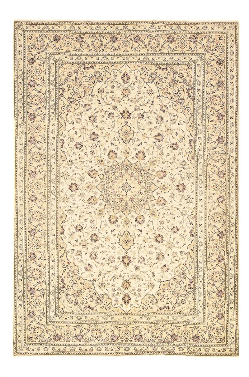 Perserteppich - Keshan - 202 x 301 cm - beige
