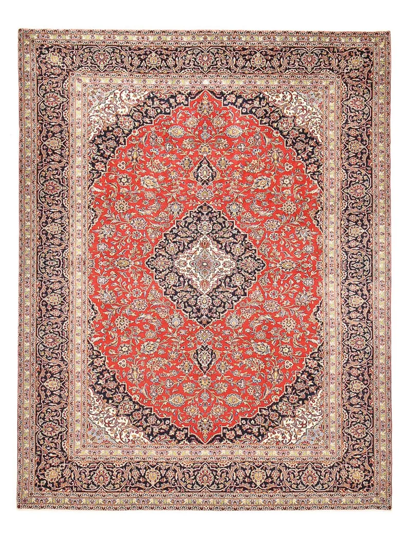Perserteppich - Keshan - 304 x 398 cm - rot