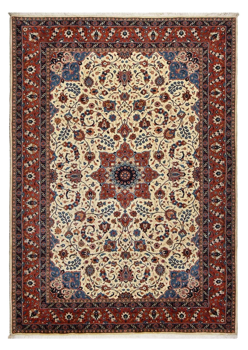 Ghom Teppich 210x292cm - Perserteppich