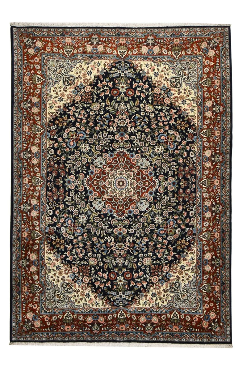 Keshan Teppich 220x315cm - Perserteppich