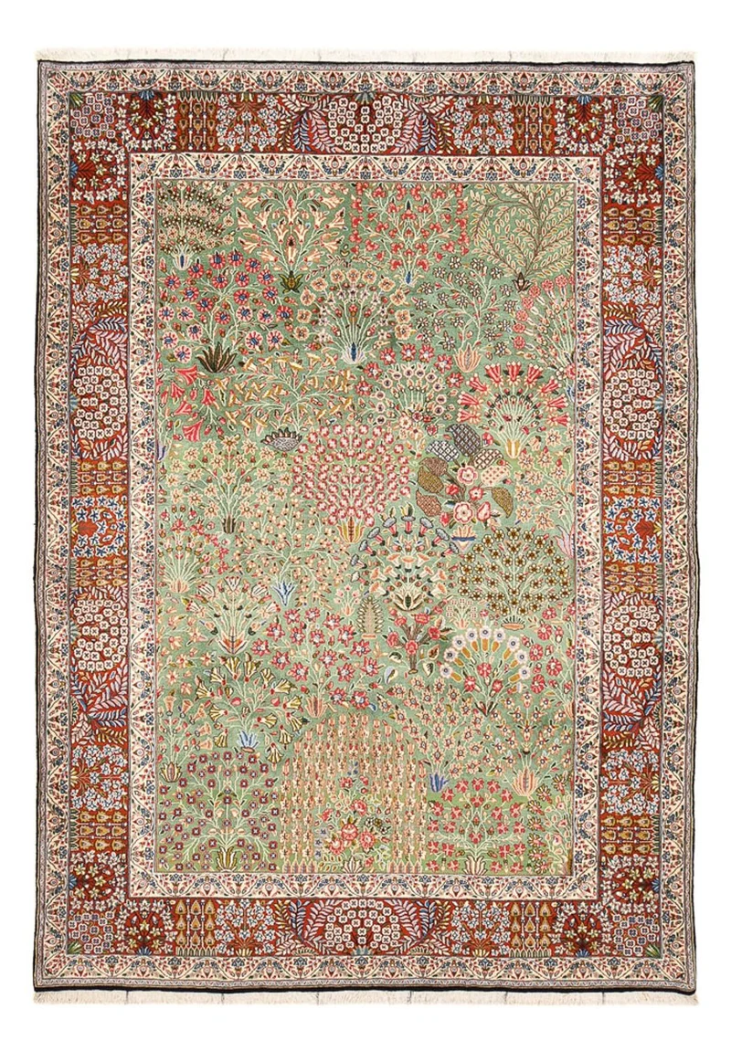 Rafsanjan Teppich 209x296cm - Perserteppich