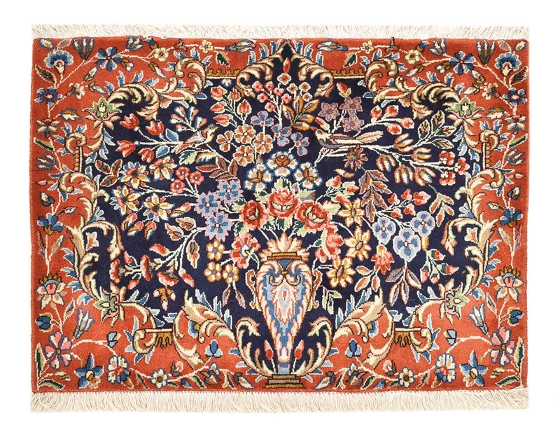 Rafsanjan Teppich 62x92cm - Perserteppich