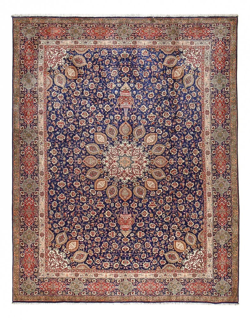 Täbriz - 40 Raj Teppich 297x387cm - Perserteppich