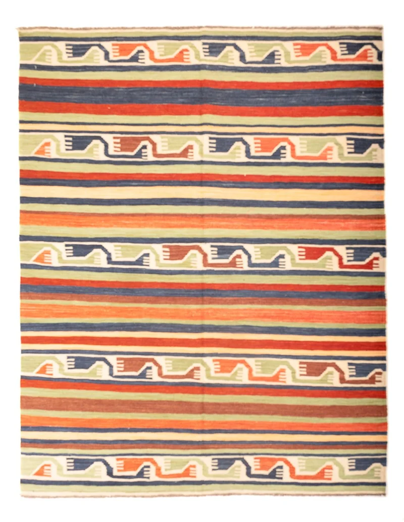 Kelim Afghan Teppich 154x202cm