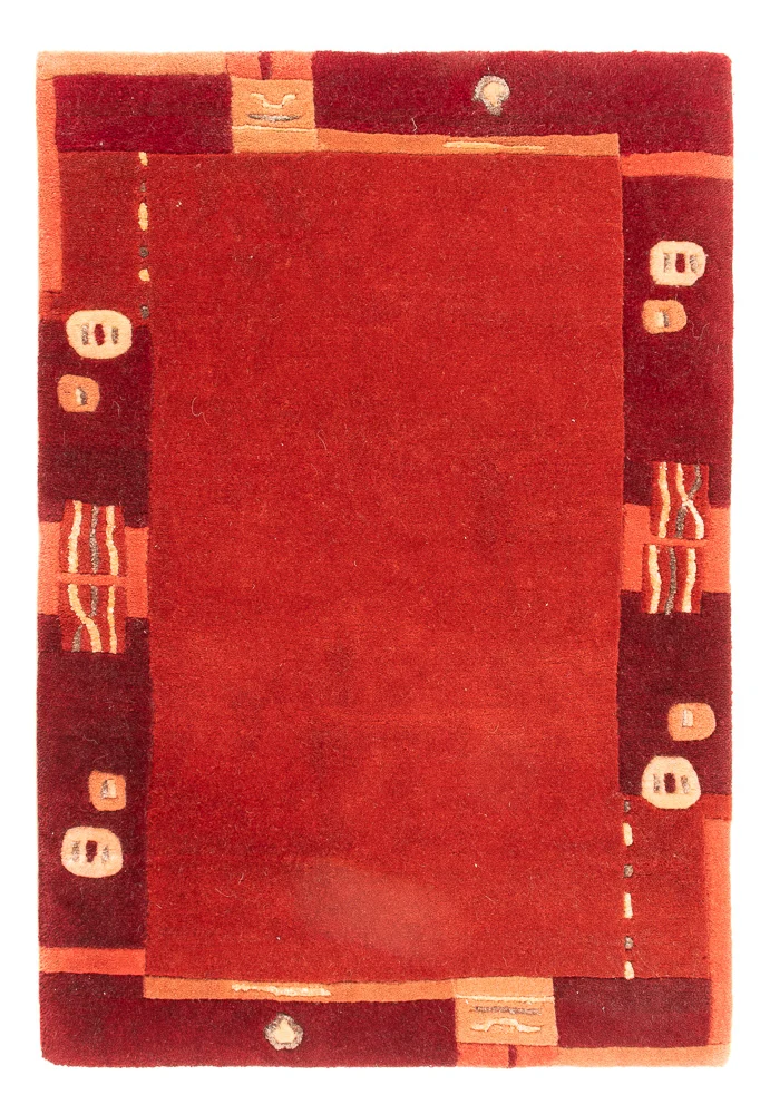 Nepal Teppich 60x90cm - Wollteppich