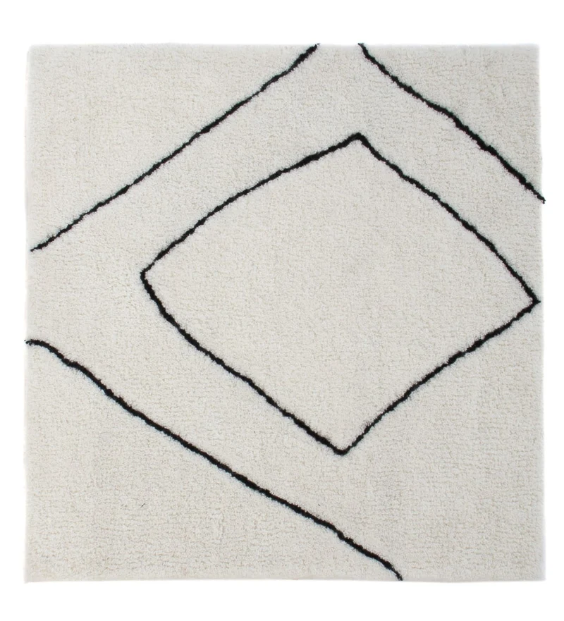 Wollteppich 62x62cm