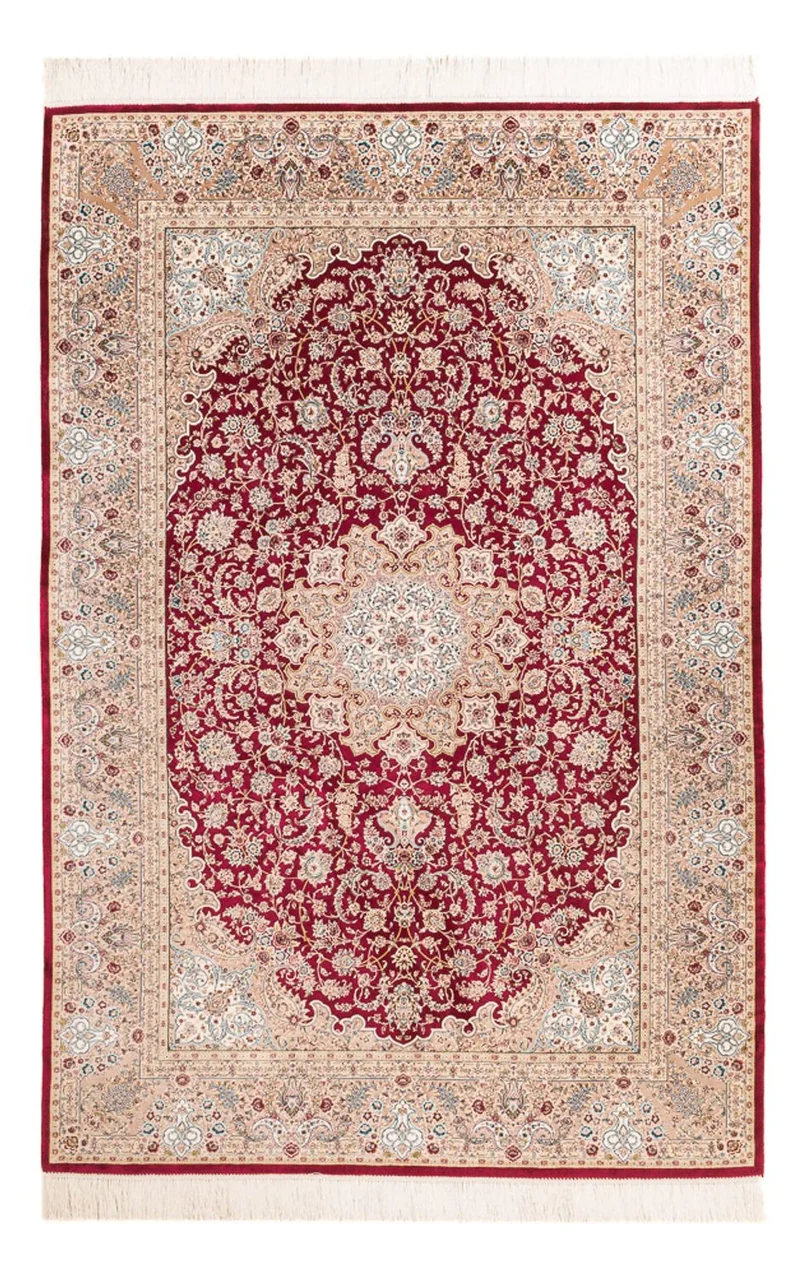 Ghom - Seide Teppich 145x227cm - Perserteppich