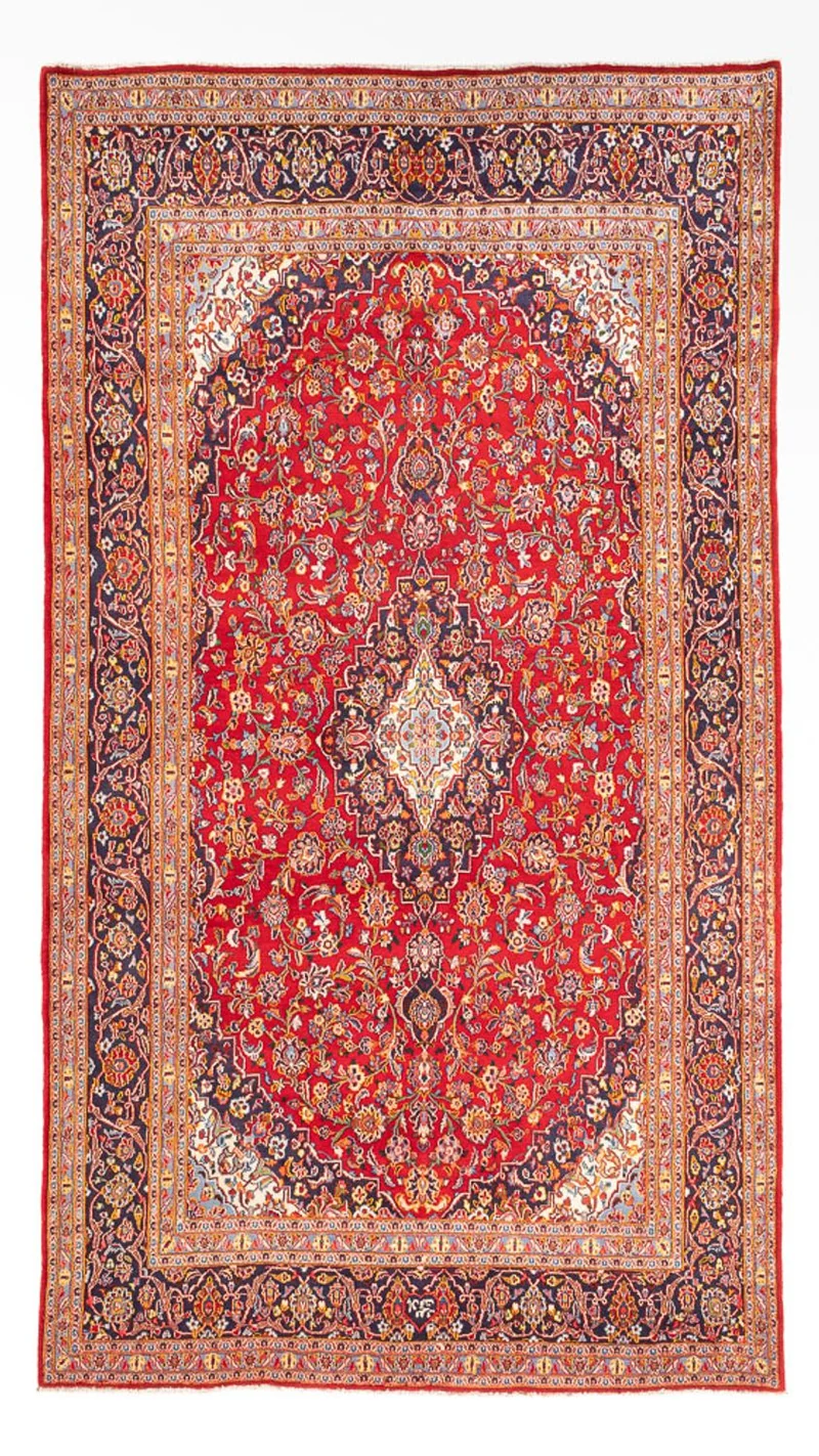 Perserteppich - Keshan - 205 x 315 cm - rot
