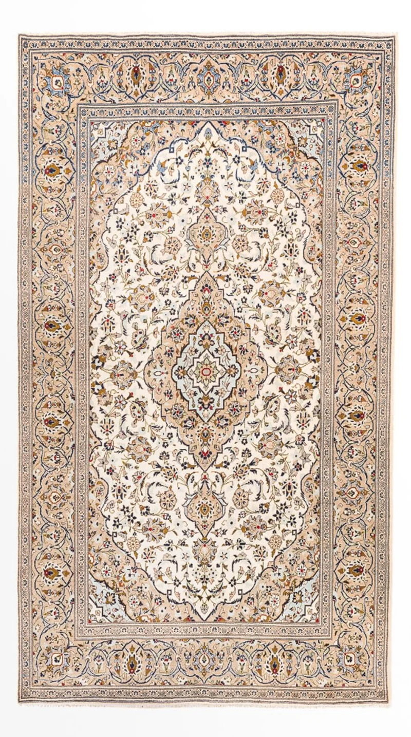 Perserteppich - Keshan - 200 x 310 cm - creme
