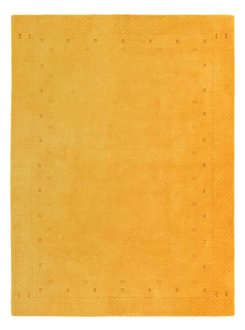 Gabbeh Teppich - Loribaft Indus - 180 x 244 cm - gelb