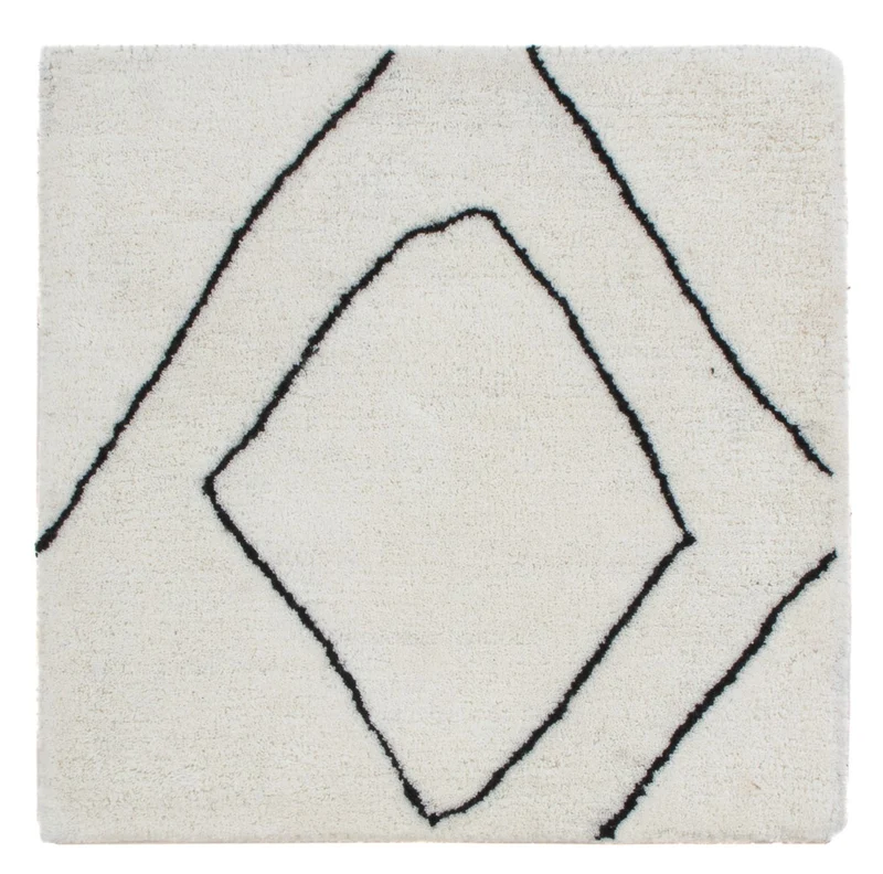 Wollteppich 63x63cm