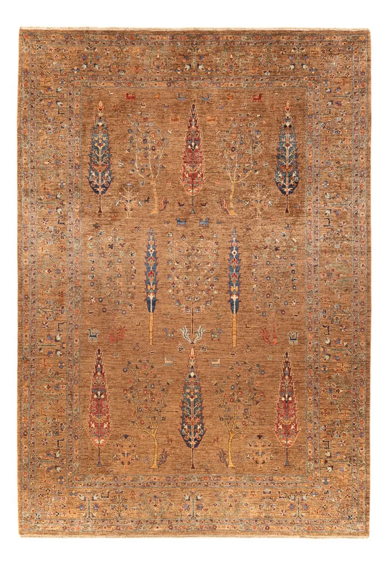 Ziegler Teppich - Ariana - 244 x 346 cm - braun