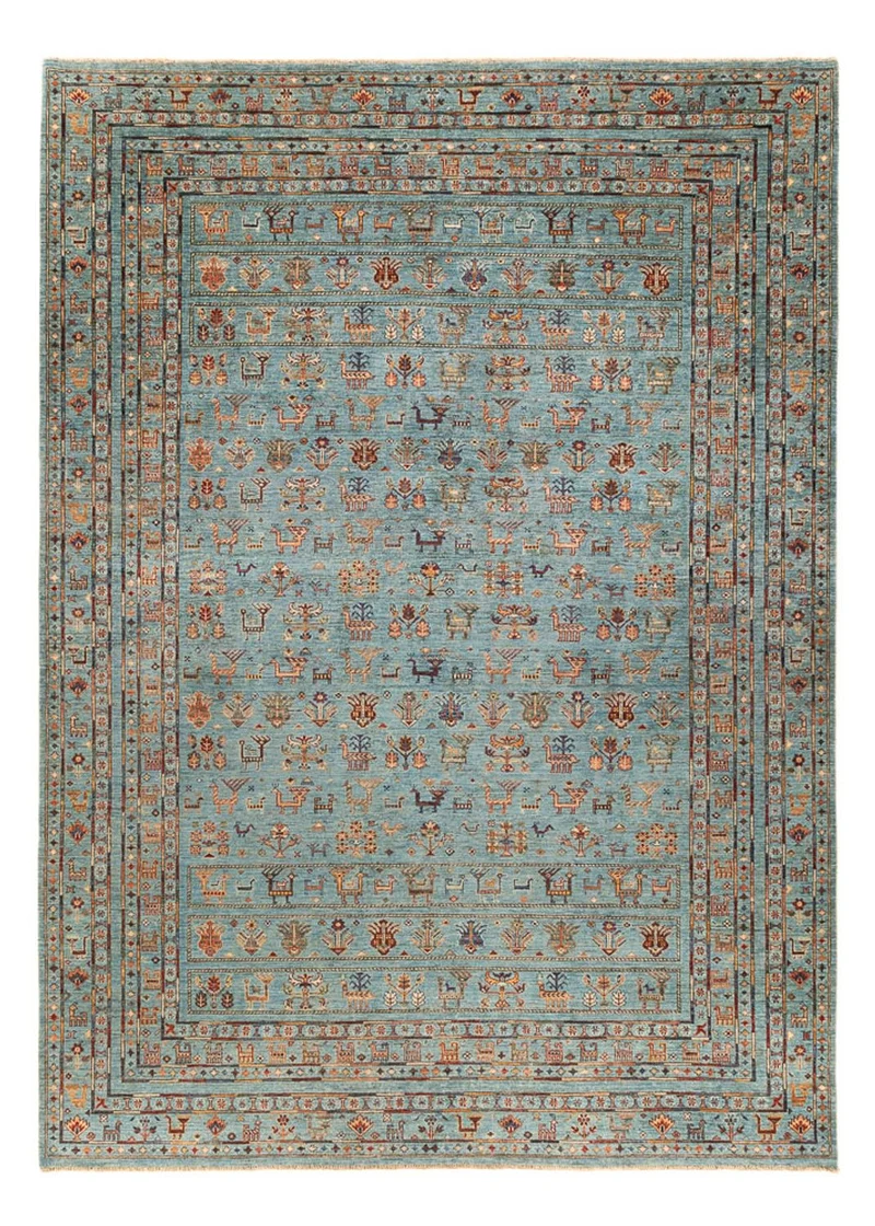 Ziegler Teppich - Ariana - 246 x 341 cm - dunkelblau