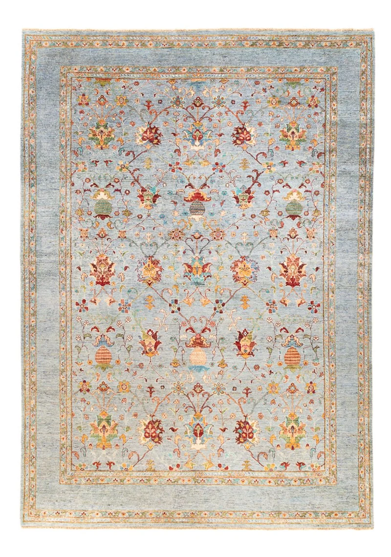 Ziegler Teppich - Ariana - 240 x 340 cm - hellblau
