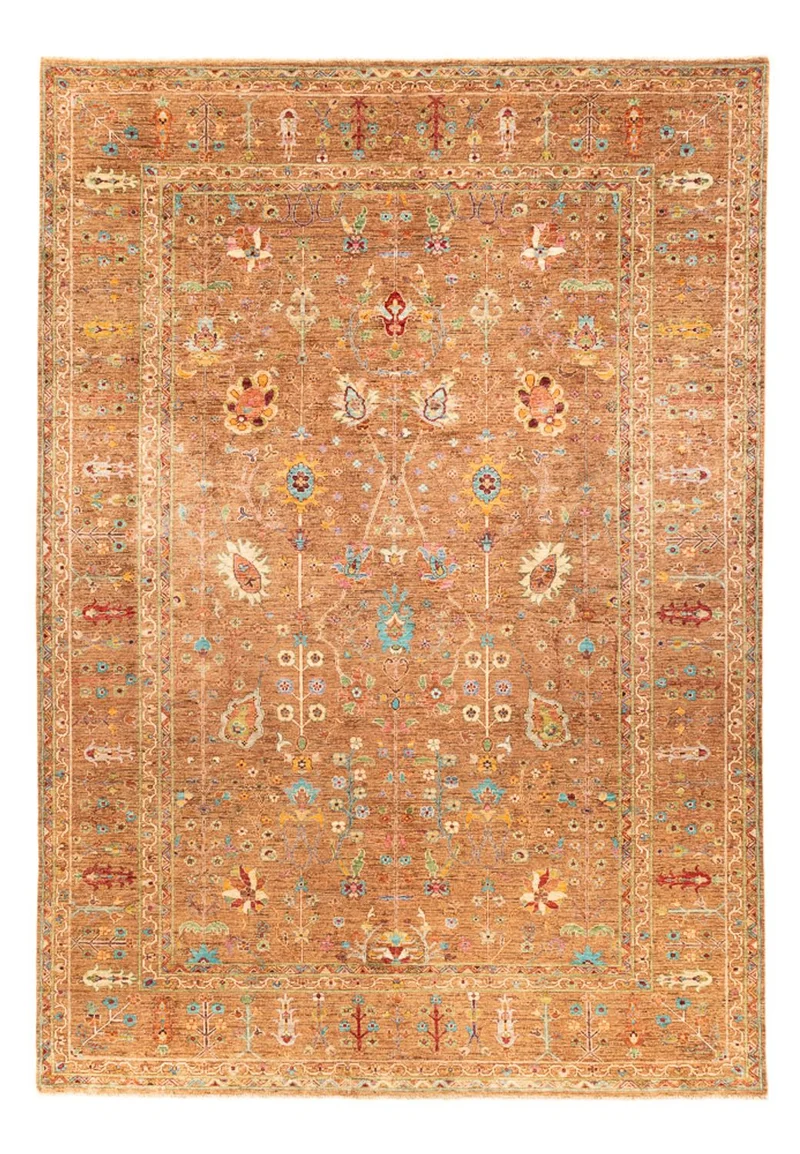 Ziegler Teppich - Ariana - 244 x 348 cm - dunkelbeige