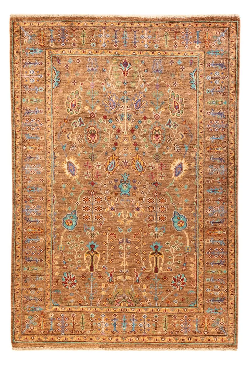 Ziegler Teppich - Ariana - 125 x 185 cm - dunkelbeige