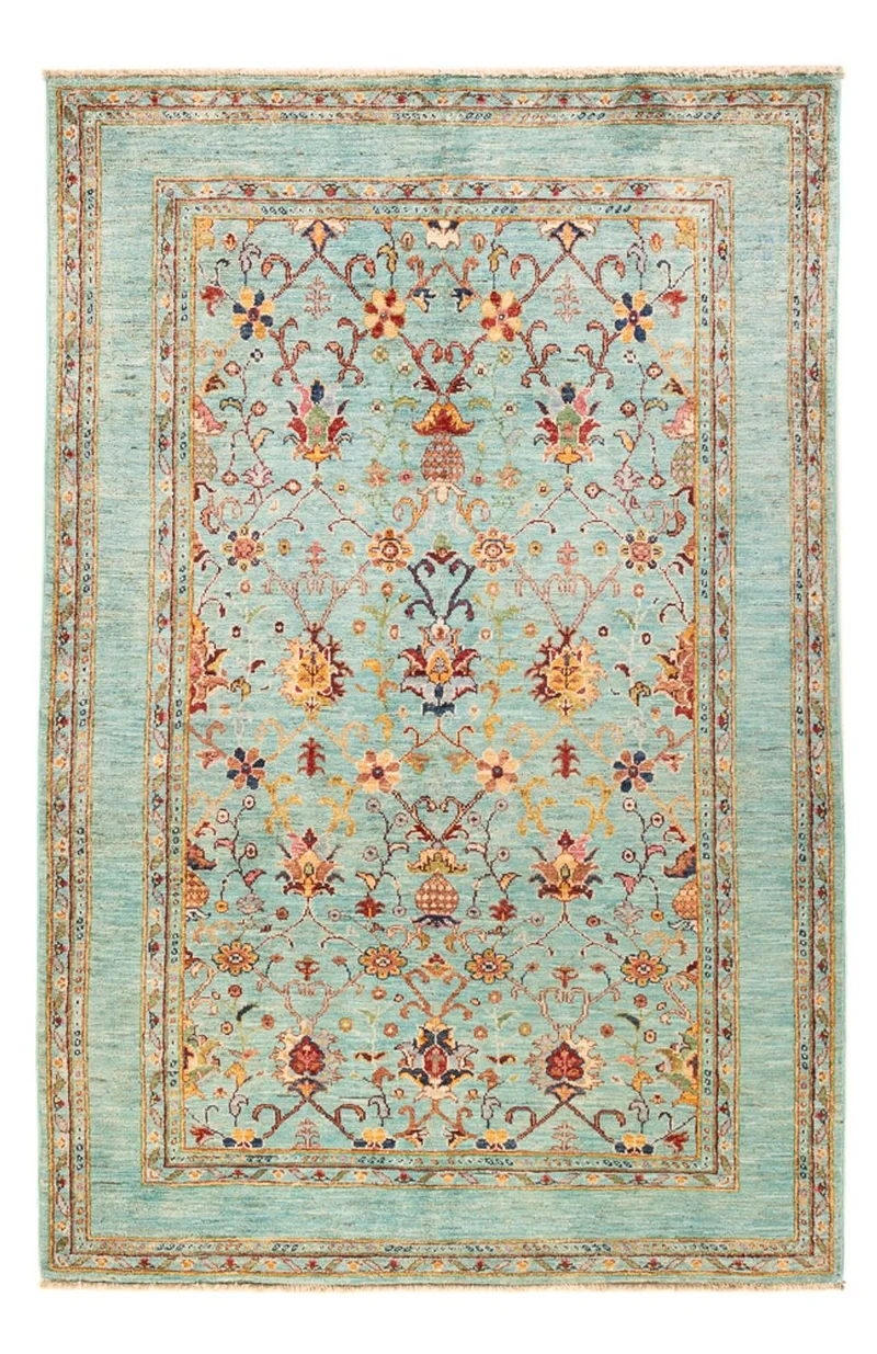 Ziegler Teppich - Ariana - 119 x 182 cm - türkis