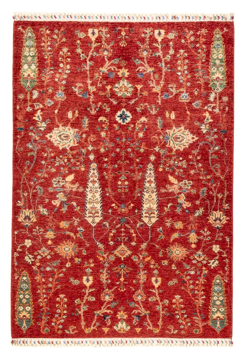 Ziegler Teppich - Ariana - 123 x 177 cm - rot