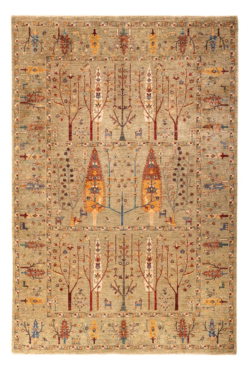 Ziegler Teppich - Ariana - 202 x 293 cm - dunkelbeige