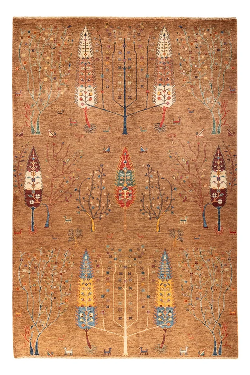 Ziegler Teppich - Ariana - 204 x 303 cm - dunkelbeige