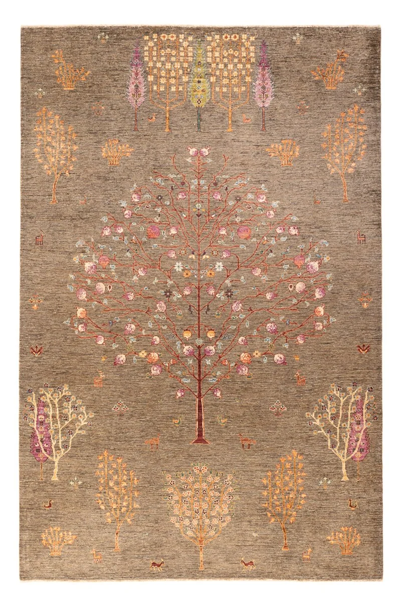 Ziegler Teppich - Ariana - 206 x 296 cm - dunkelbeige