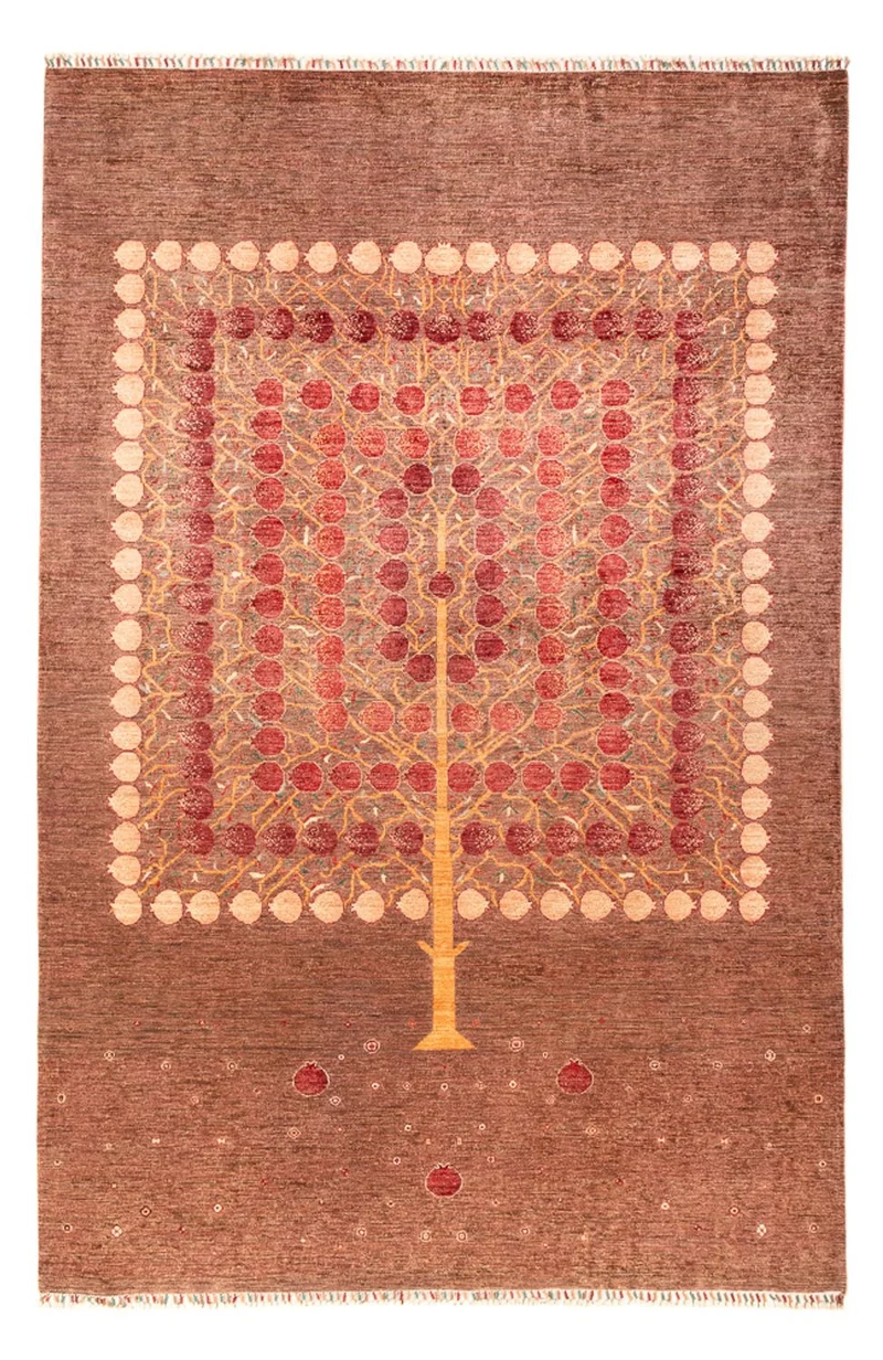 Ziegler Teppich - Ariana - 202 x 294 cm - dunkelbeige