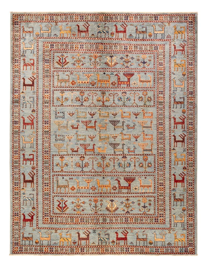 Ziegler Teppich - Ariana - 156 x 198 cm - hellblau
