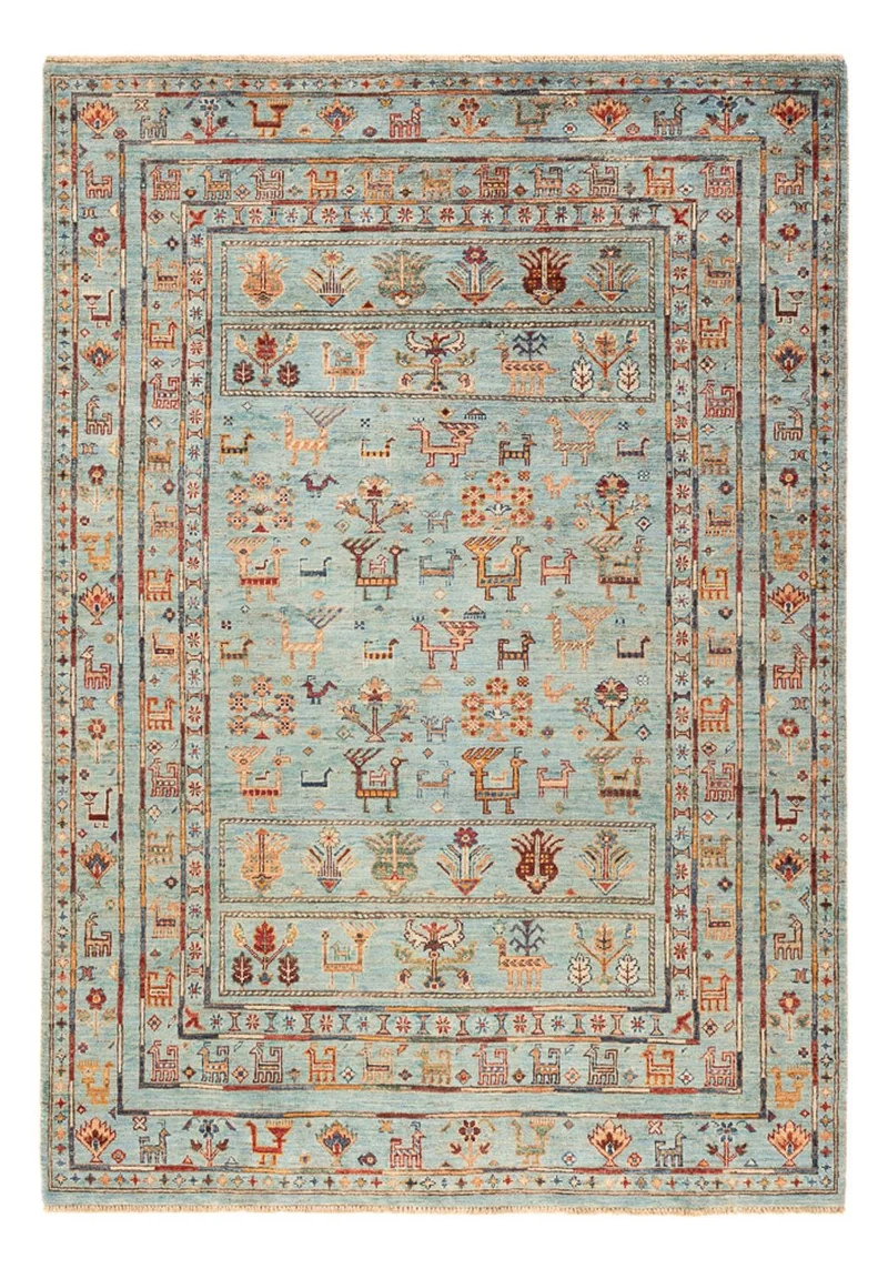Ziegler Teppich - Ariana - 148 x 208 cm - hellblau
