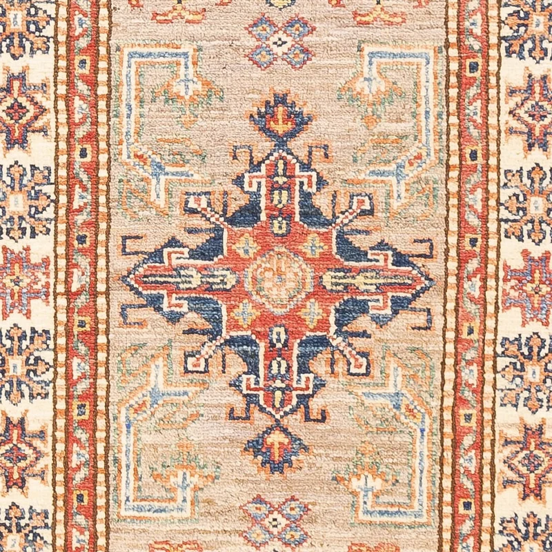 Läufer Ziegler - Kazak - 57 x 190 cm - beige
