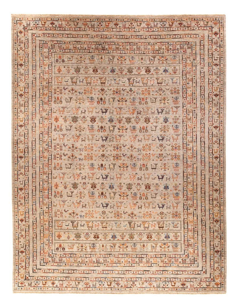 Ziegler Teppich - 303 x 398 cm - dunkelbeige