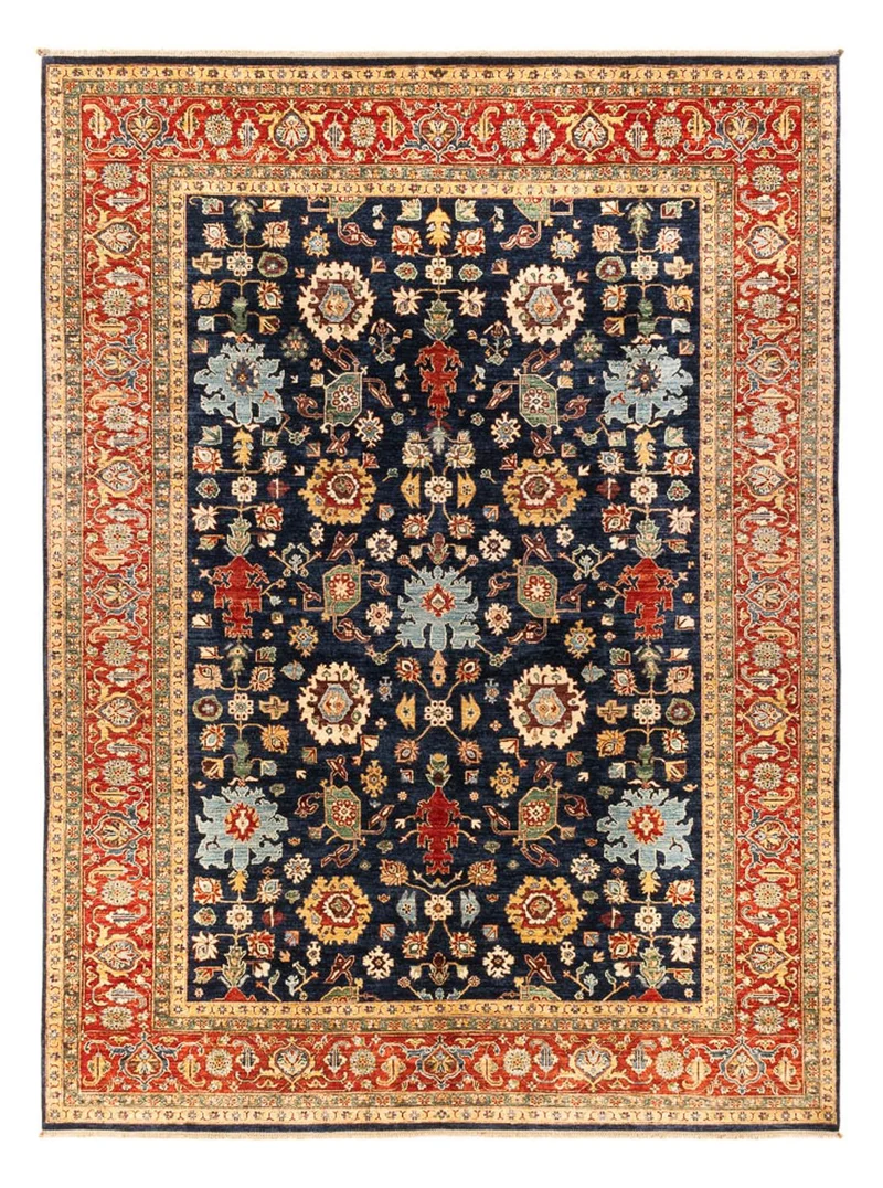 Ziegler Teppich - Ariana - 270 x 363 cm - dunkelblau