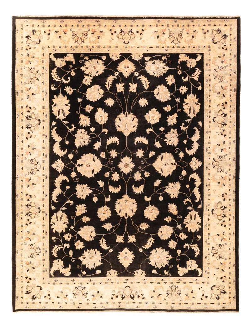 Ziegler Teppich - 276 x 360 cm - schwarz