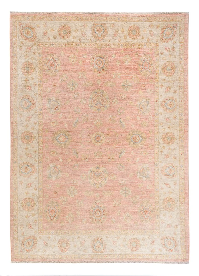 Ziegler Teppich - 172 x 243 cm - hellrot
