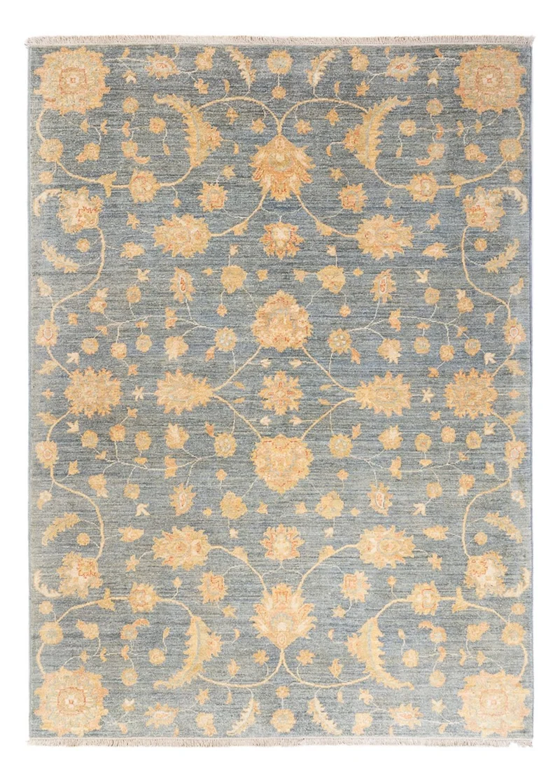 Ziegler Teppich - Ariana - 174 x 239 cm - seeblau