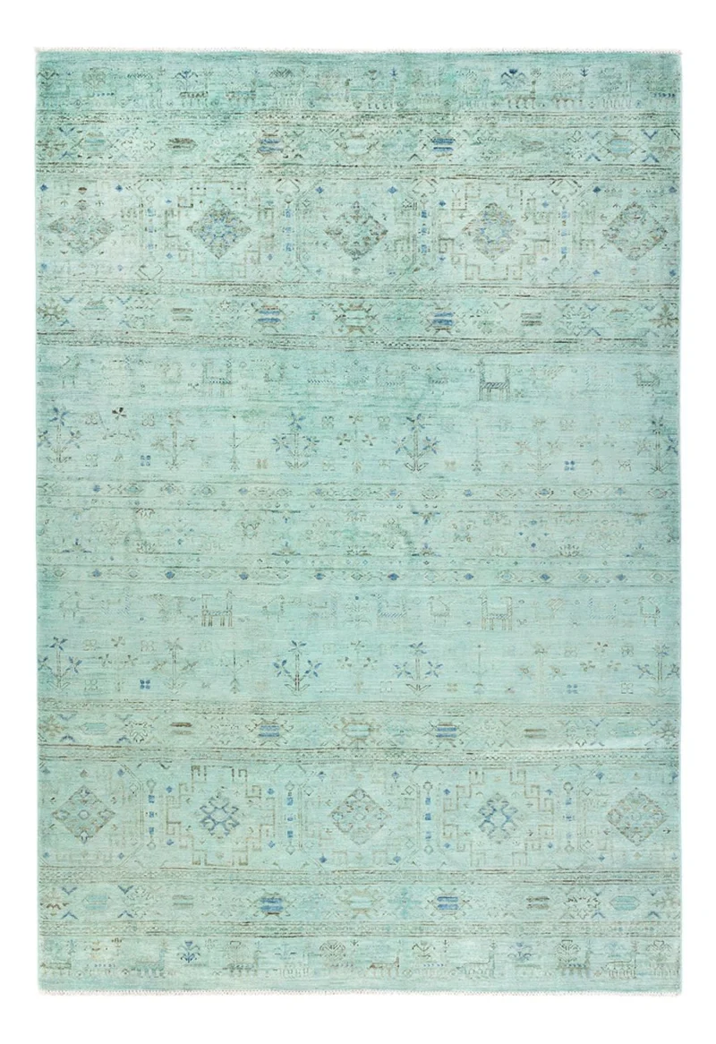 Ziegler Modern Teppich 164x237cm - Orientteppich
