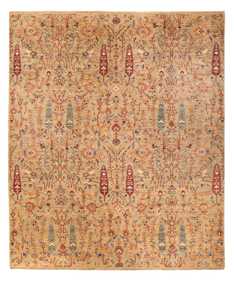 Ziegler Teppich - Ariana - 246 x 293 cm - dunkelbeige