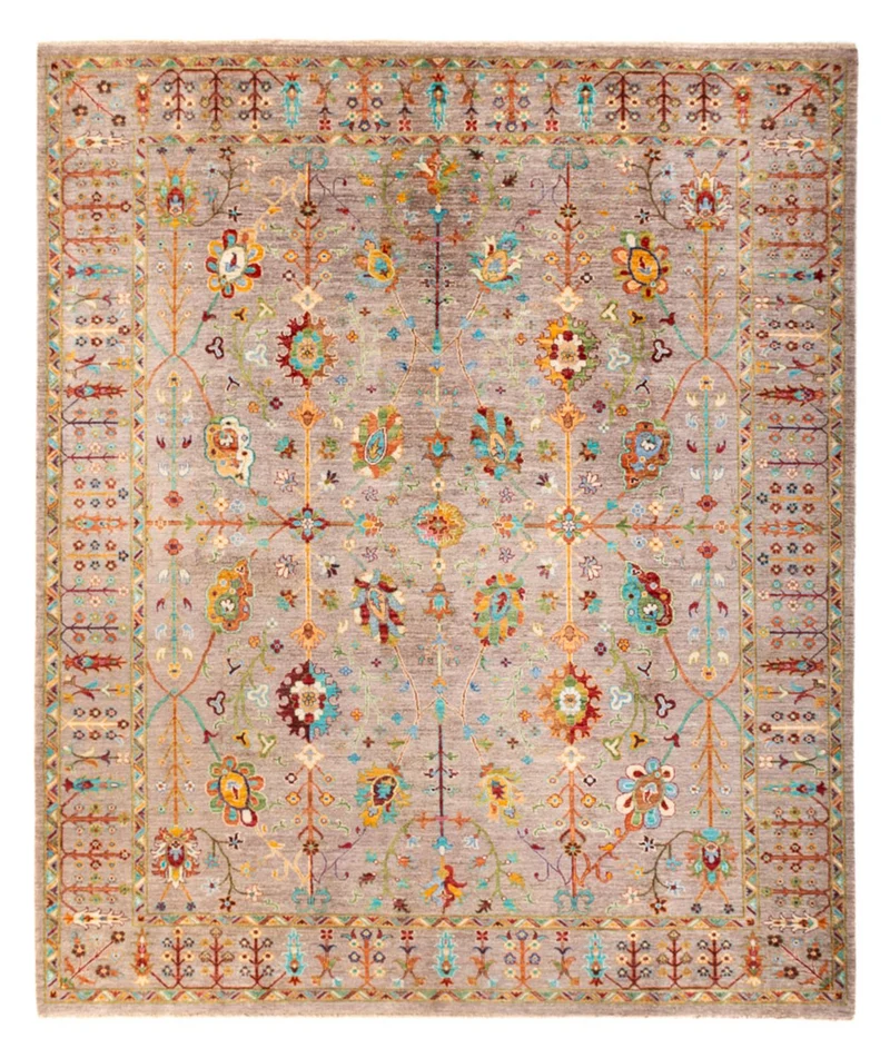 Ziegler Teppich - Ariana - 245 x 291 cm - dunkelbeige