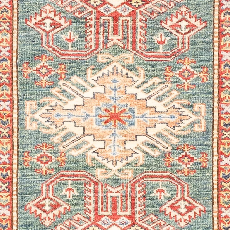 Läufer Ziegler - Kazak - 82 x 298 cm - mehrfarbig