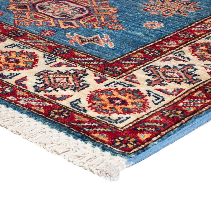 Läufer Ziegler - Kazak - 79 x 305 cm - blau