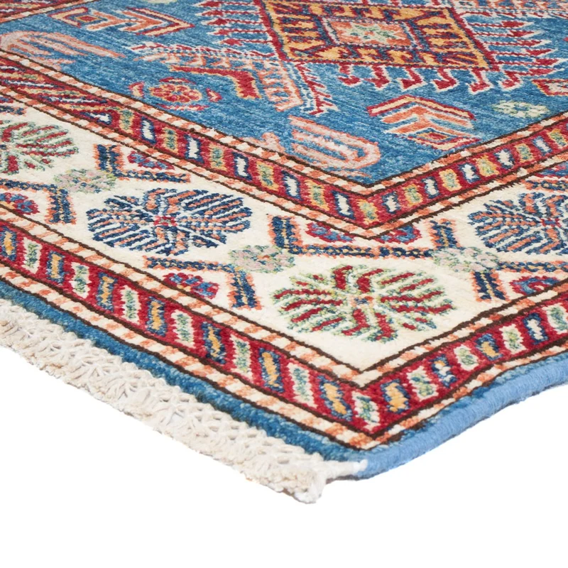 Läufer Ziegler - Kazak - 82 x 290 cm - blau