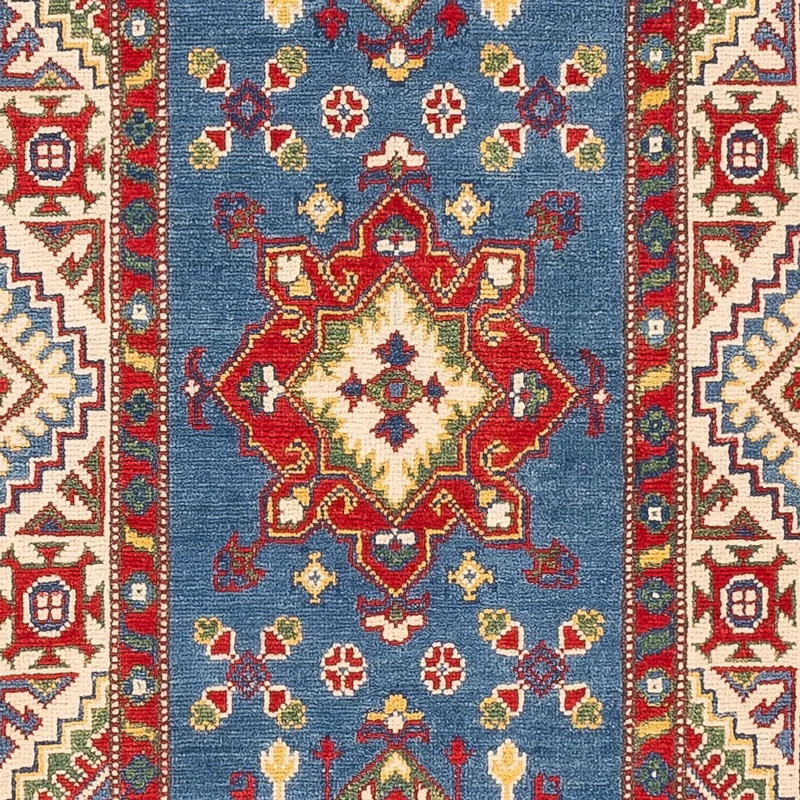 Läufer Ziegler - Kazak - 78 x 403 cm - dunkelblau