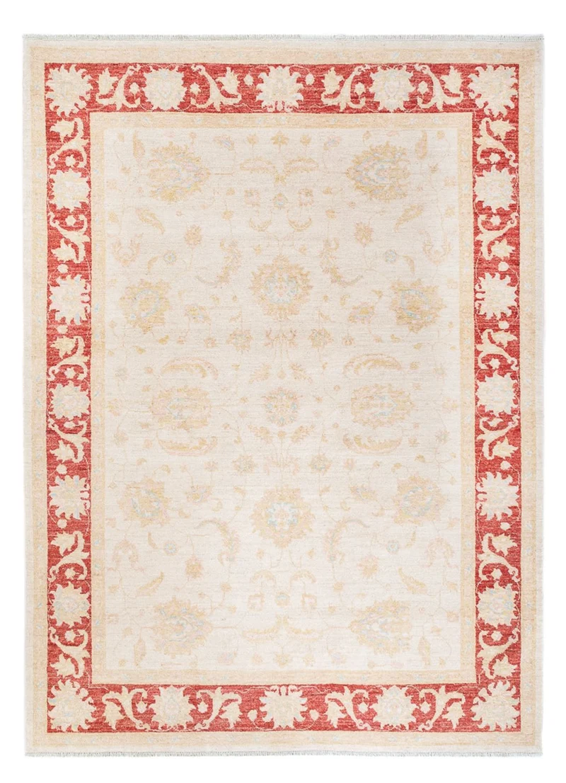 Ziegler Teppich - 168 x 238 cm - creme