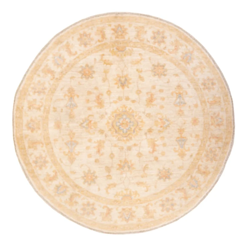 Ziegler Teppich rund - 148 x 149 cm - beige
