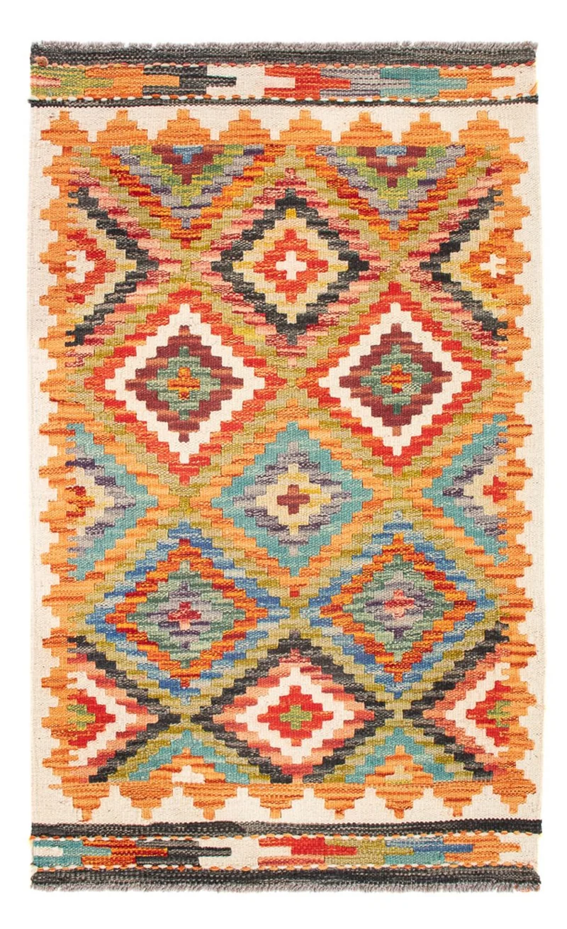 Kelim Teppich - Splash - 60 x 98 cm - mehrfarbig