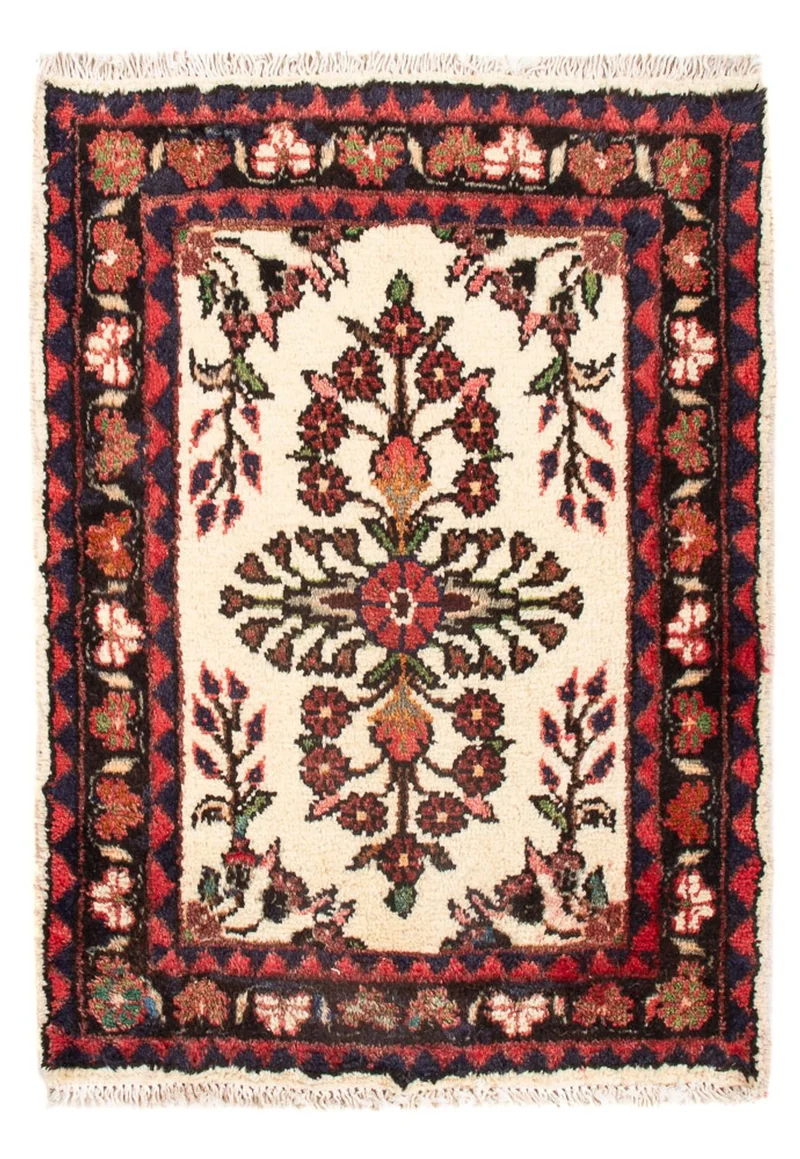 Perserteppich - Nomadic - 53 x 70 cm - creme