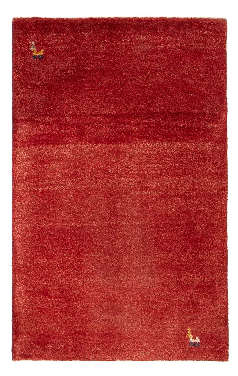 Gabbeh Persisch Teppich 62x90cm - Perserteppich Wollteppich